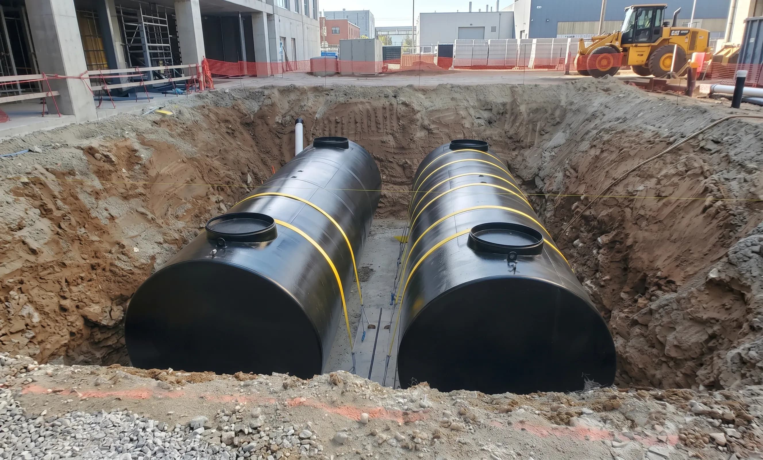 Buried Storage Tank