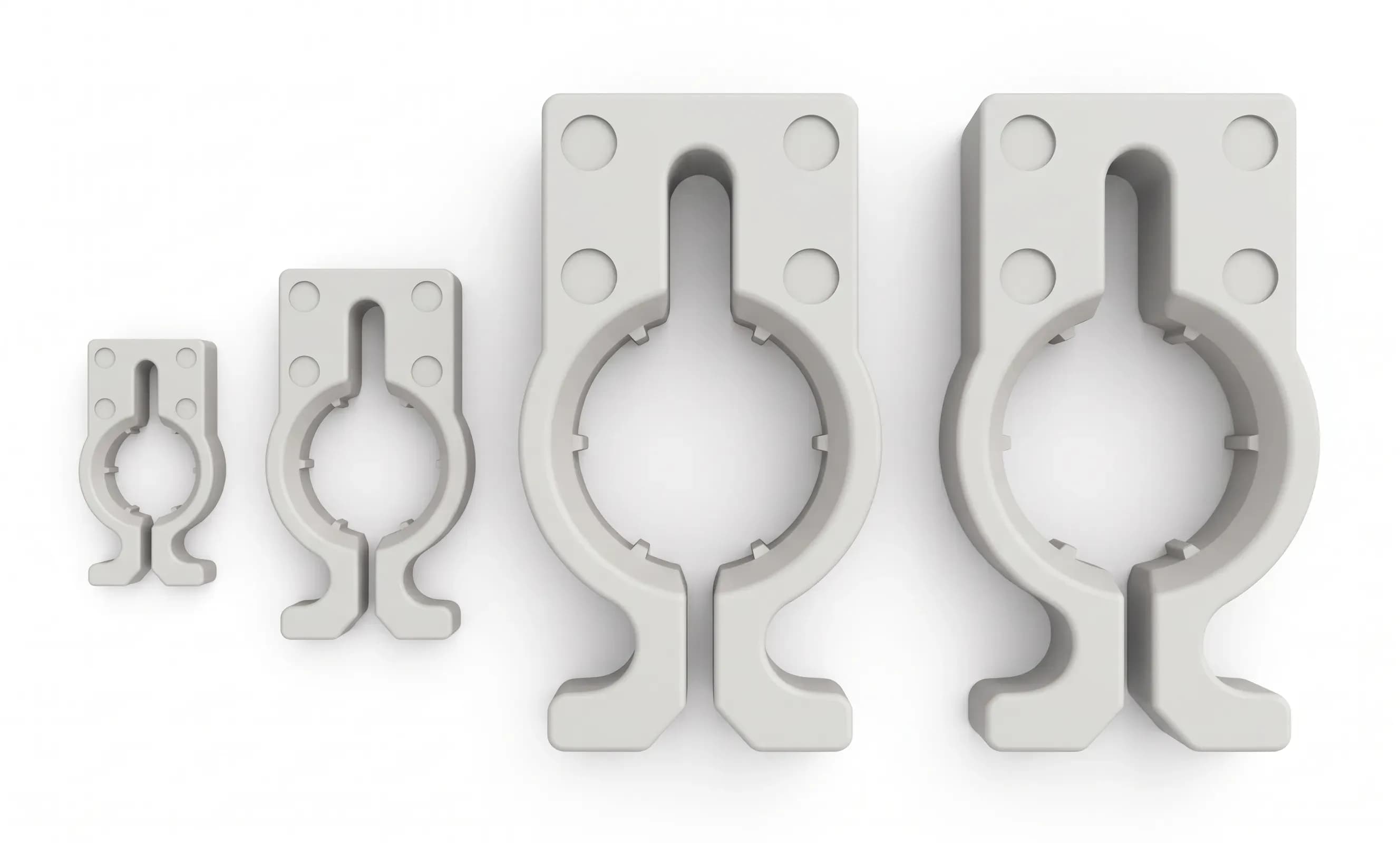 BSS Tech Concrete Rebar Clip White Group